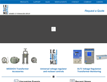 Tablet Screenshot of icmiinc.com